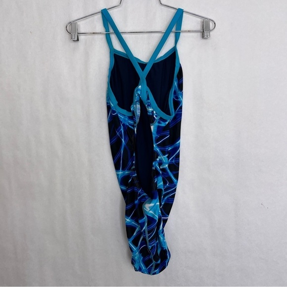 5/$25 Waterpro swimsuit blue size 36 - Picture 2 of 4
